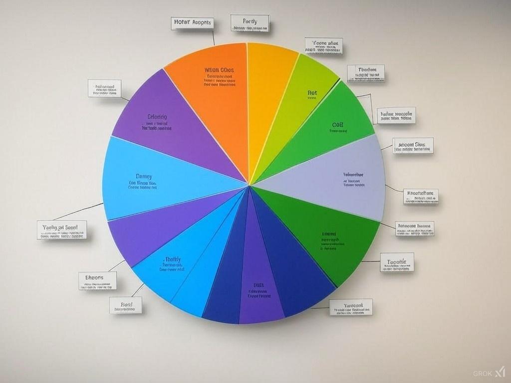 Graph showing customer clusters identified through unsupervised learning